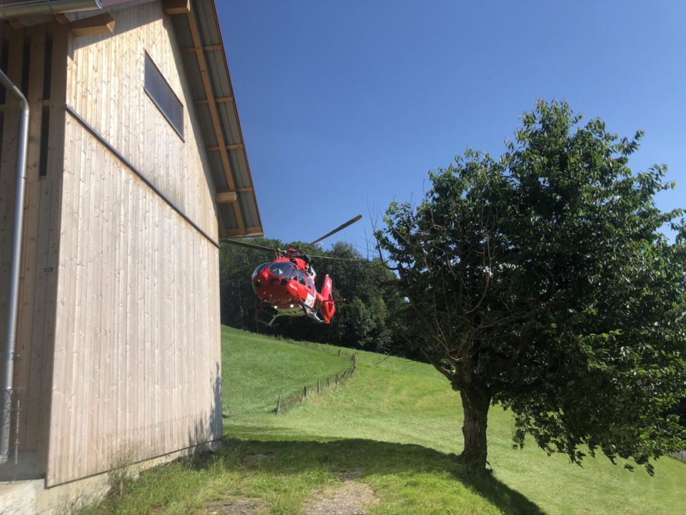 Rettungshelikoptereinsatz