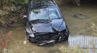 Selbstunfall in Malters LU - Auto aus Bachbett geborgen
