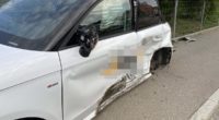 Übermüdeter Autofahrer verursacht Verkehrsunfall in Sins AG