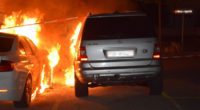 Zwei Fahrzeuge in Solothurn in Brand geraten