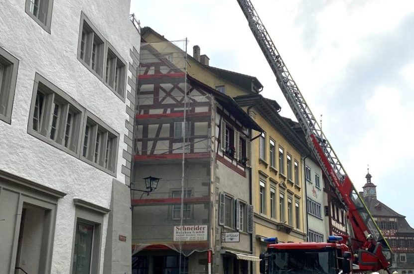 Brand Feuerwehr Schaffhausen