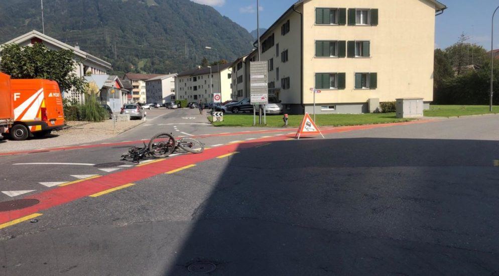 Unfall Glarus Fahrräder