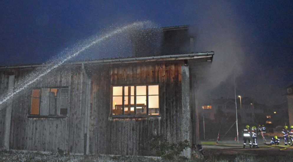 Scheunenbrand in Buttisholz LU