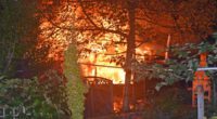 Gartenhaus in Brand