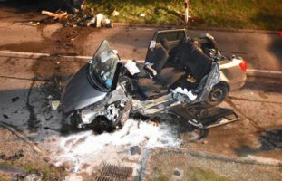 Schwerverletzte nach Horror-Crash in Bossossens