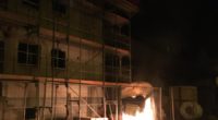 Baustellen-Toilette in Wil SG in Brand gesteckt
