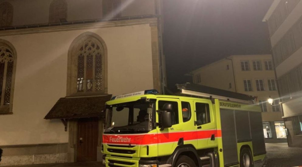15-Jähriger in Zusammenhang mit Brand der Stadtkirche in Winterthur verhaftet