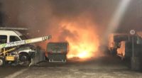 Fasnachtswagen in Pratteln bei Brand zerstört