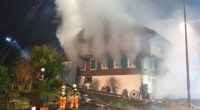 Ennetmoos NW - Brand eines Mehrfamilienhauses: Riesiger Sachschaden