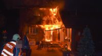 Ennetmoos NW - Brand eines Mehrfamilienhauses: Riesiger Sachschaden