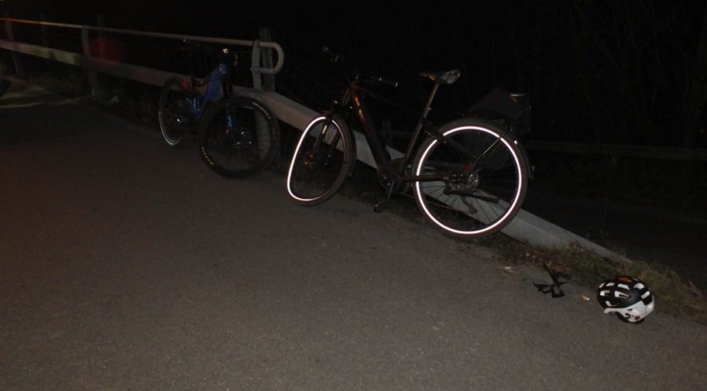 Lütisburg SG - Unfall zwischen zwei E-Bike-Fahrer