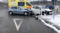Verkehrsunfall beim Abbiegen auf Autobahn in Kriegstetten