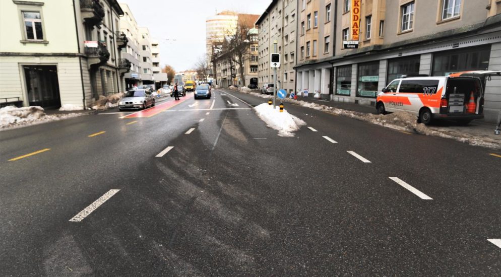 St.Gallen: Verkehrsunfall aufgrund eines medizinischen Problems