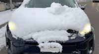 Auto nicht vom Schnee befreit - einige Lenker in Basel BS verzeigt