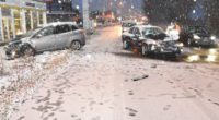 Ein Dutzend Schneeunfälle in St.Gallen SG - Verletzte und Totalschäden