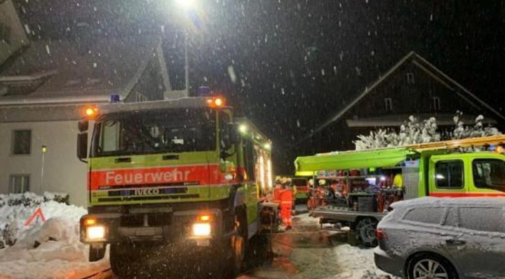 Brand in Hüntwangen ZH - Hoher Sachschaden