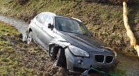 Autounfall Langnau bei Reiden LU: BMW landet im Huebbach