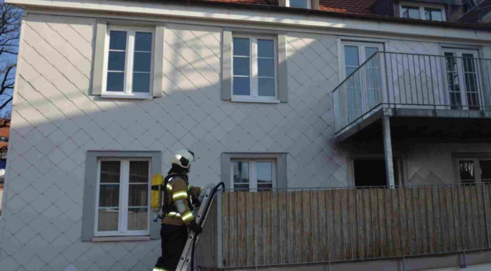 Brand in Mehrfamilienhaus in Niedergösgen SO