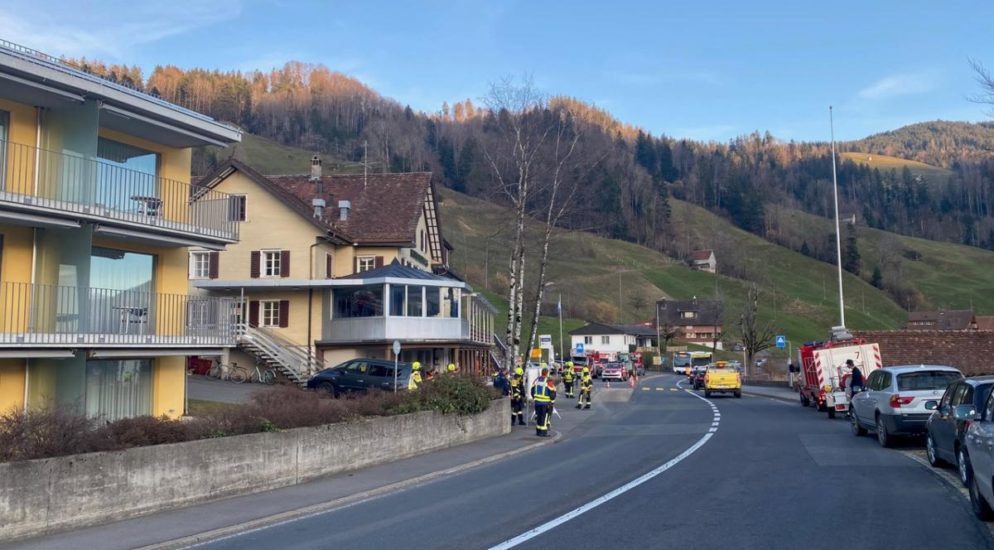 Feuerwehreinsatz in Oberägeri ZG
