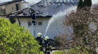 Brand in Einfamilienhaus in Wiedlisbach BE