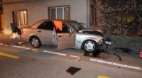 Verkehrsunfälle Schwellbrunn, Heiden AR: Fahrer (23) überschlägt sich heftig