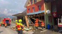 Explosion in Alt St. Johann SG reisst Hausfassade weg: 1 Schwerverletzter