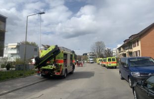 Winterthur ZH: Einhunderttausend Franken Sachschaden bei Brand