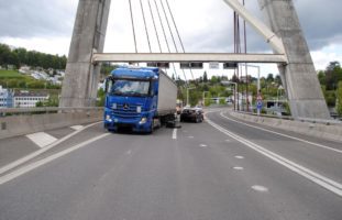 Stadt Schaffhausen: Unfall auf der A4