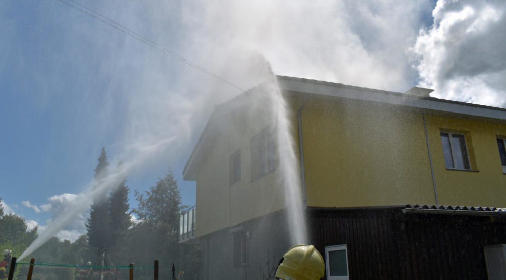 Beromünster LU: Photovoltaik-Anlage löst Brand aus