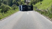 Unterkulm AG: Camper-Fahrer nach Unfall ins Spital gebracht