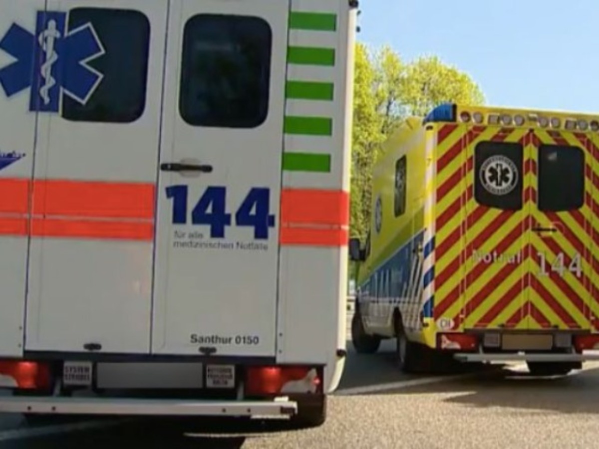 Steffisburg BE – Holzschopf-Brand fordert Verletzte