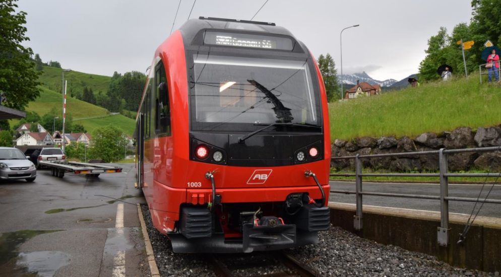 Zug-Unfall in Zürchersmühle AR: Beim Manövrieren mit Appenzellerbahn kollidiert
