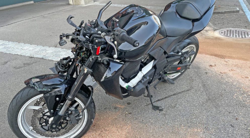Mann verunfallt mit gestohlenem Motorrad in Kreuzlingen TG
