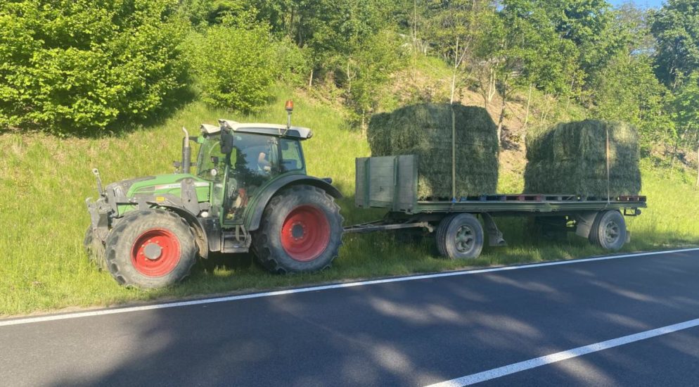 Traktor-Unfall in Hemishofen SH fordert Verletzten