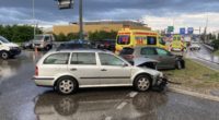 Verkehrsunfall A1-Anschluss Oftringen AG: VW kracht in Skoda