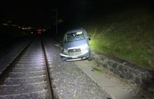 Bahnunfall in Romont FR