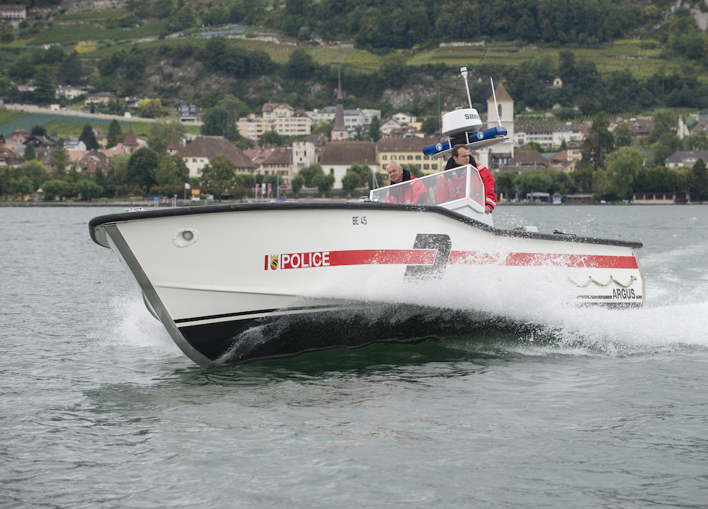 Die Seepolizei der Kantonspolizei Bern ist für die Sicherheit auf den Gewässern im Kantonsgebiet zuständig. (Bildquelle: Kapo Bern)
