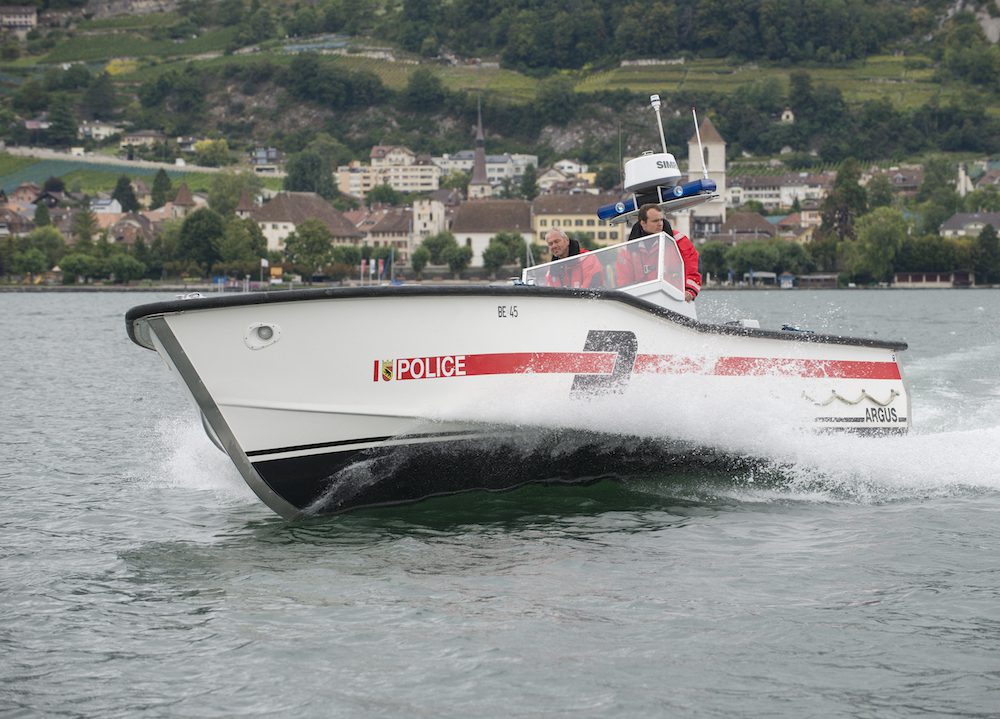 Die Seepolizei der Kantonspolizei Bern ist für die Sicherheit auf den Gewässern im Kantonsgebiet zuständig. (Bildquelle: Kapo Bern)