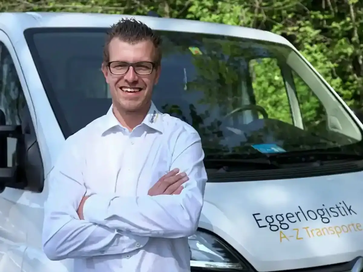 Raphael Egger, Inhaber von Eggerlogistik