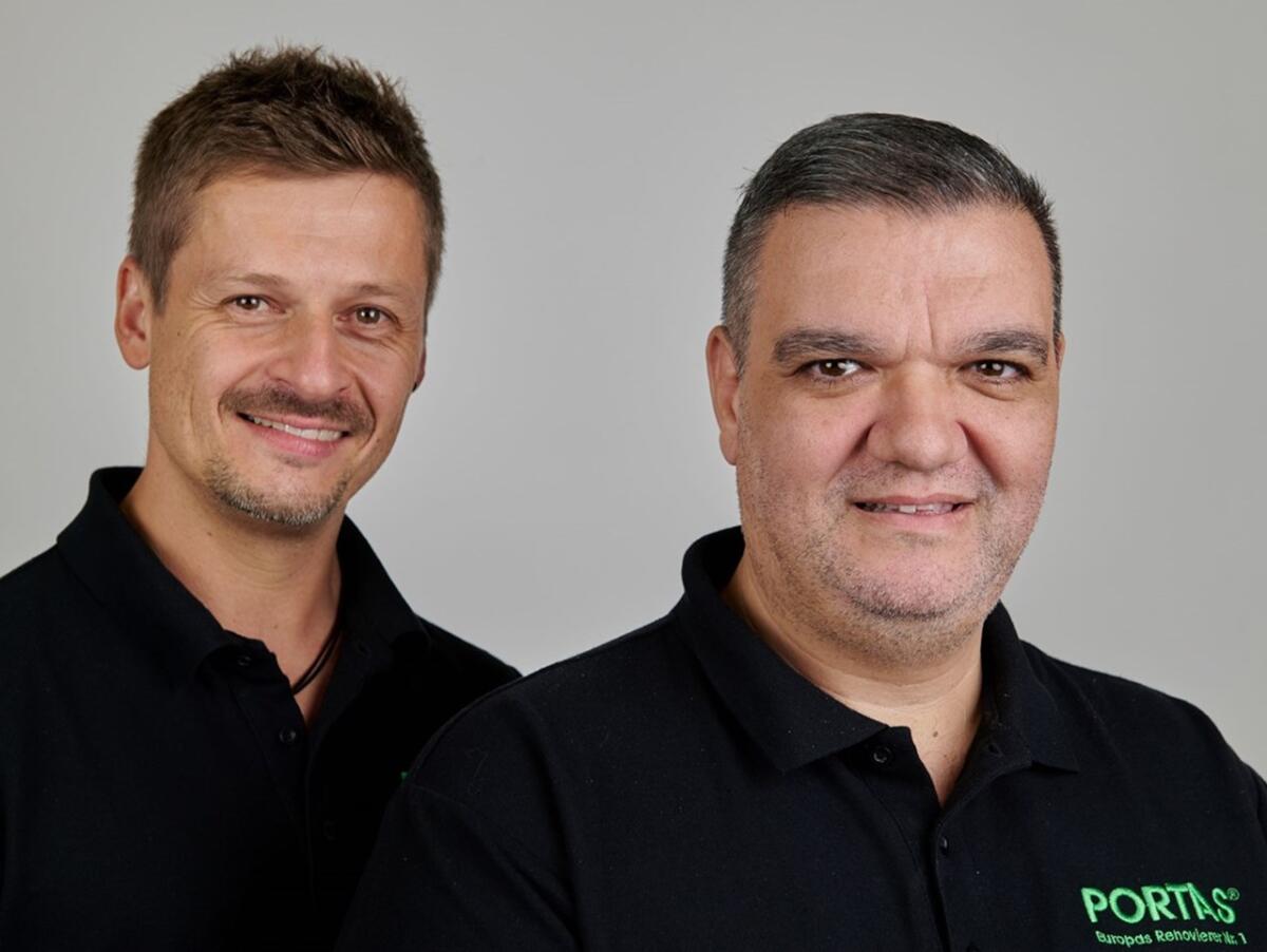 Inhaber Mike Radovanic und Giuseppe Vonella
